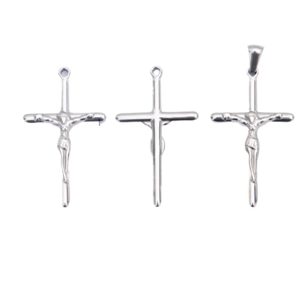 Wholesale Stainless Steel Celtic Knot Cross Pendant Necklace Gothic Vintage Jewelry Accessories Factory Direct
