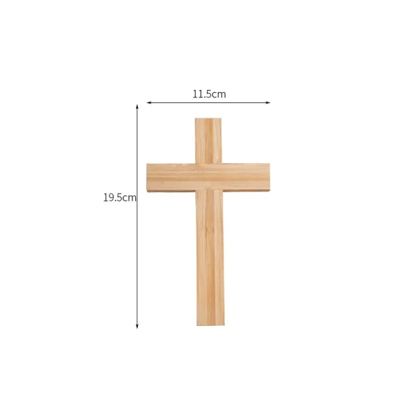Wooden Cross Wall Hanging Home Decor Rustic Church Gift Vintage Ornament Wholesale