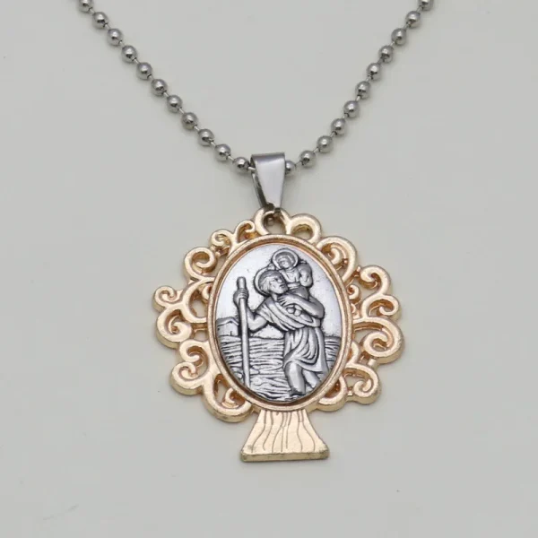 Wholesale Zinc Alloy Religious Pendant Necklace Keychain Charm DIY Jewelry Accessories