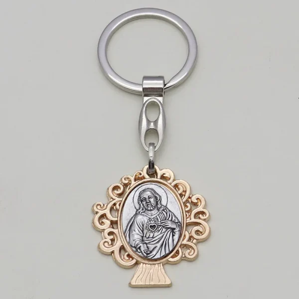 Wholesale Zinc Alloy Religious Pendant Necklace Keychain Charm DIY Jewelry Accessories