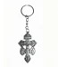 Wholesale Durable Embossed Zinc Alloy Catholic-themed Silver Keychains Event Gifts