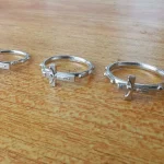 Wholesale Zinc Alloy Cross Rosary Ring Travel Prayer Ring Catholic Religious Jewelry Accessories Unisex - Image 2