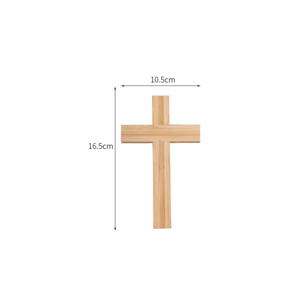 Wooden Cross Wall Hanging Home Decor Rustic Church Gift Vintage Ornament Wholesale