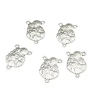 Wholesale Vintage Religious Metal Bead Catholicism Rosary Pendant Connector DIY Jewelry Accessories - Image 5