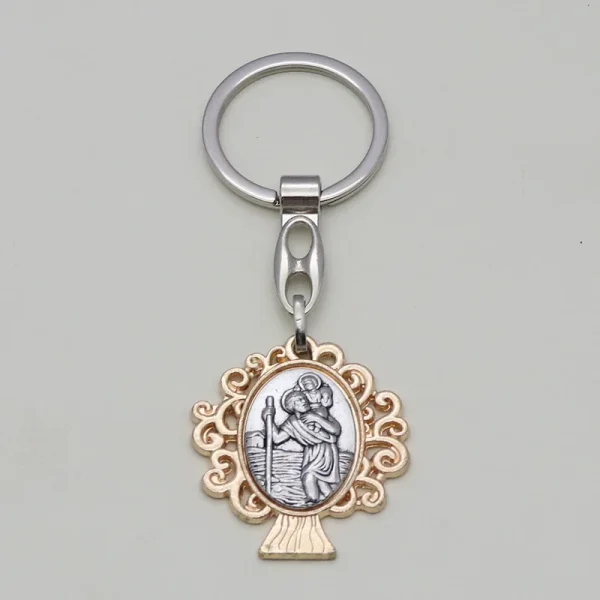 Wholesale Zinc Alloy Religious Pendant Necklace Keychain Charm DIY Jewelry Accessories