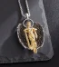 Zinc Alloy Athena retro pendant fashion Virgin necklace redemption bright angel wings Muse