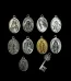 Wholesale Zinc Alloy Rhinestone Pendant Catholic Rosary DIY Jewelry Accessories