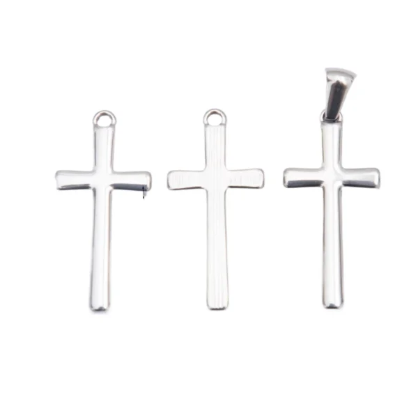 Wholesale Stainless Steel Celtic Knot Cross Pendant Necklace Gothic Vintage Jewelry Accessories Factory Direct