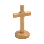 Wholesale Wooden Cross Ornament Large Vintage Home Desktop Decor Easter Decoration Tabletop Craft Gift - Image 4