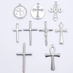 Wholesale Stainless Steel Celtic Knot Cross Pendant Necklace Gothic Vintage Jewelry Accessories Factory Direct