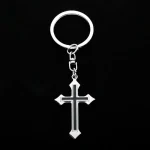 Wholesale Zinc Alloy Cross Keychain Religious Gift Fashion Accessory - Image 3