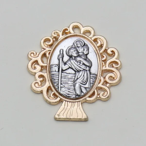 Wholesale Zinc Alloy Religious Pendant Necklace Keychain Charm DIY Jewelry Accessories
