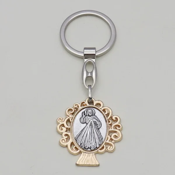 Wholesale Zinc Alloy Religious Pendant Necklace Keychain Charm DIY Jewelry Accessories
