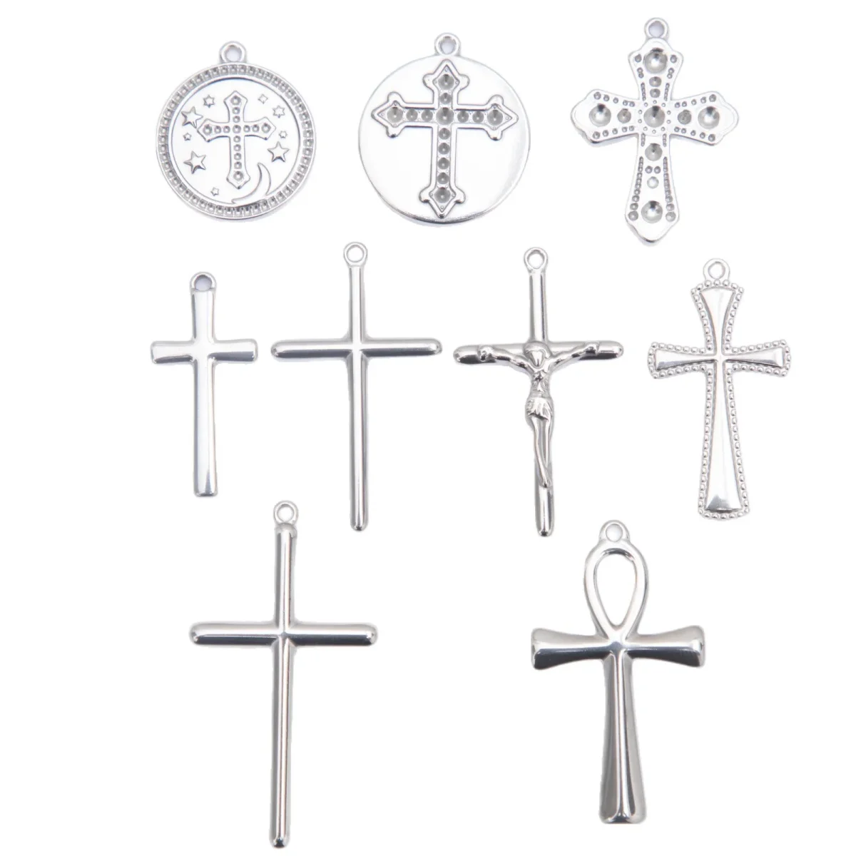 Wholesale Stainless Steel Celtic Knot Cross Pendant Necklace Gothic Vintage Jewelry Accessories Factory Direct - Image 5