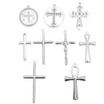 Wholesale Stainless Steel Celtic Knot Cross Pendant Necklace Gothic Vintage Jewelry Accessories Factory Direct - Image 5
