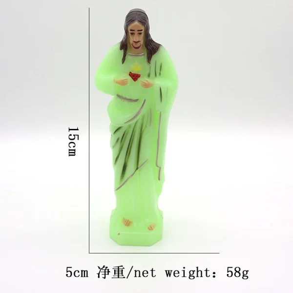 Wholesale Plastic Luminous Fluorescent Painted Resin Craft Ornament Jewelry Accessory DIY Decoration