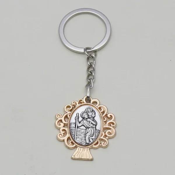Wholesale Zinc Alloy Religious Pendant Necklace Keychain Charm DIY Jewelry Accessories