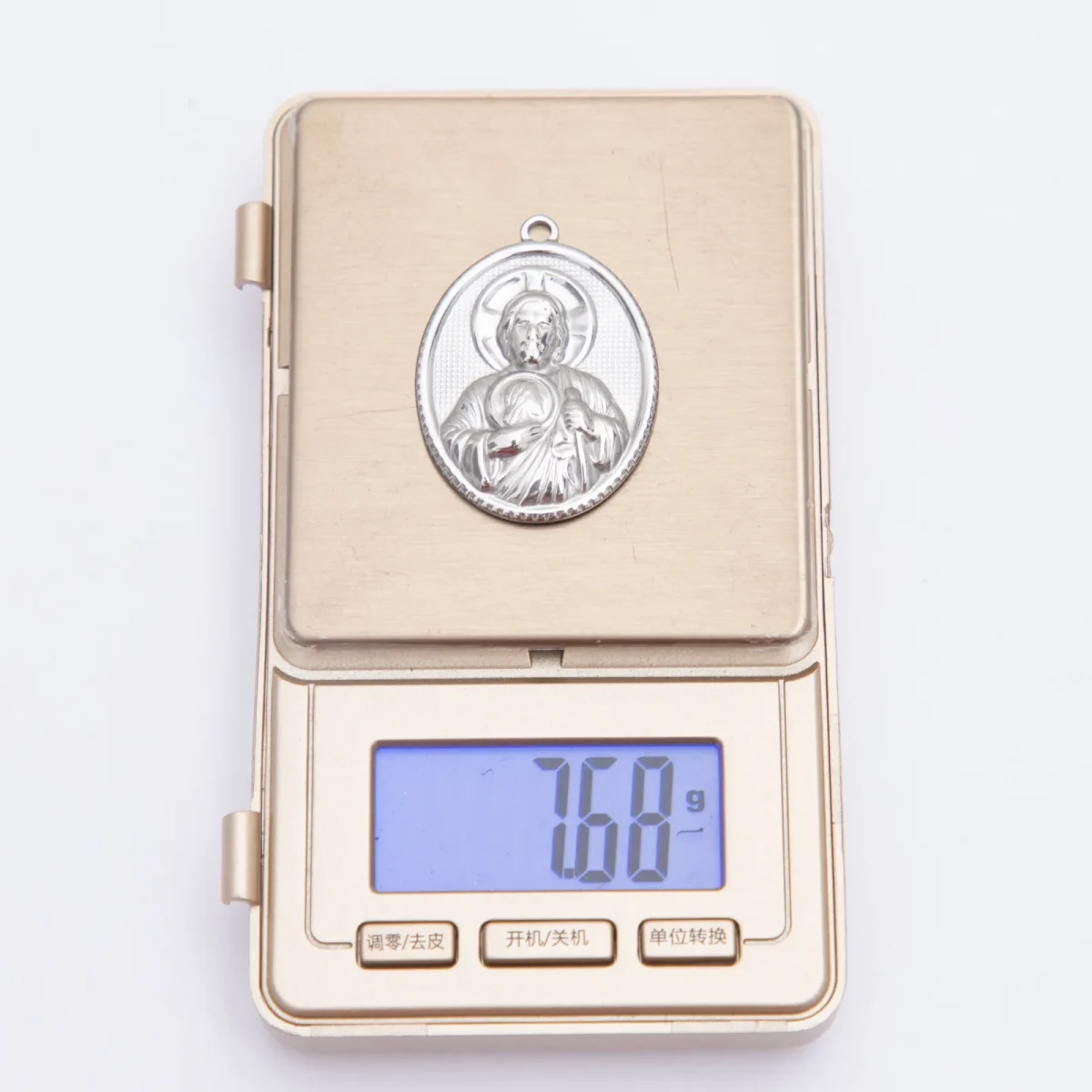 Wholesale Stainless Steel Religious Figure Pendant Necklace DIY Jewelry Accessories Unisex Vintage - Image 3