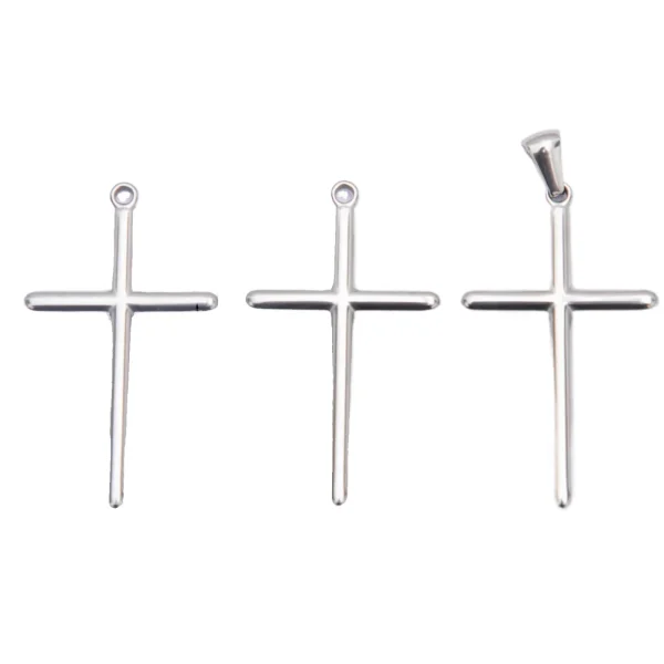 Wholesale Stainless Steel Celtic Knot Cross Pendant Necklace Gothic Vintage Jewelry Accessories Factory Direct