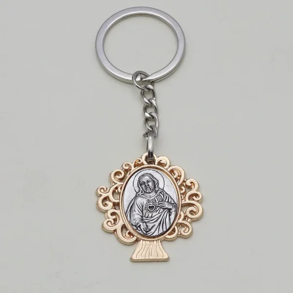 Wholesale Zinc Alloy Religious Pendant Necklace Keychain Charm DIY Jewelry Accessories