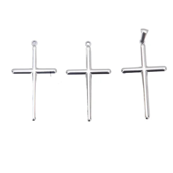 Wholesale Stainless Steel Celtic Knot Cross Pendant Necklace Gothic Vintage Jewelry Accessories Factory Direct