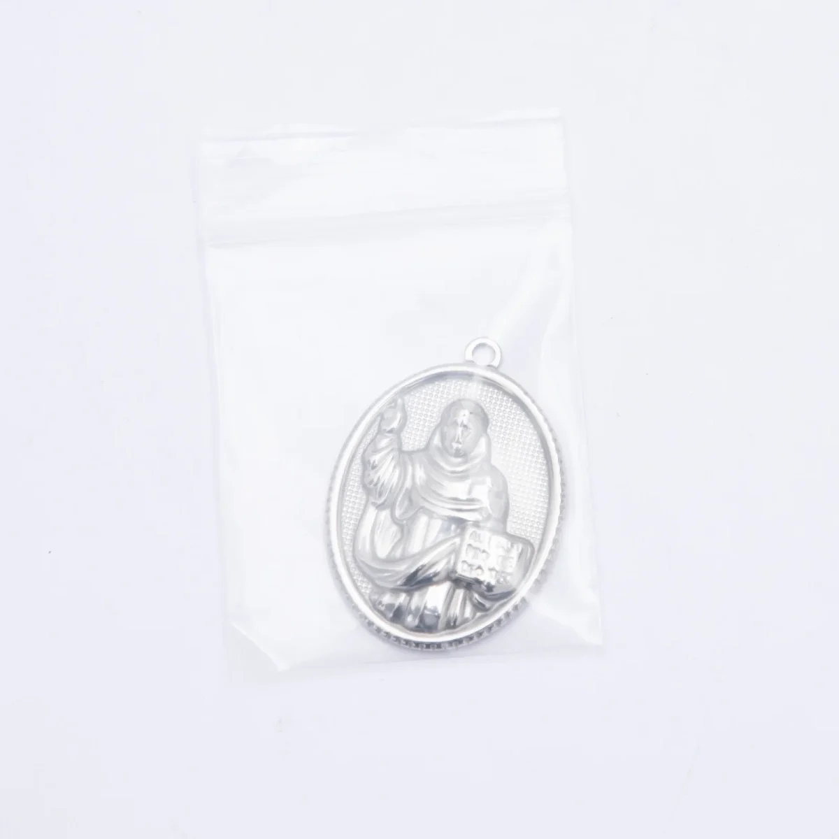 Wholesale Stainless Steel Religious Figure Pendant Necklace Vintage DIY Jewelry Accessories Unisex - Image 4