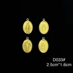 Wholesale Zinc Alloy Rhinestone Pendant Catholic Rosary DIY Jewelry Accessories - Image 4
