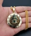 Wholesale Ancient Egyptian Eye of Horus Round Glass Pendant Necklace Vintage Style Jewelry Accessories