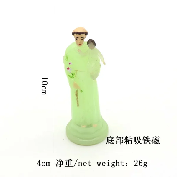 Wholesale Plastic Luminous Fluorescent Painted Resin Craft Ornament Jewelry Accessory DIY Decoration