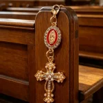 Wholesale Zinc Alloy Rhinestone Cross Keychain Charm Keyring Accessories Durable - Image 3