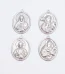 Wholesale Stainless Steel Religious Figure Pendant Necklace DIY Jewelry Accessories Unisex Vintage