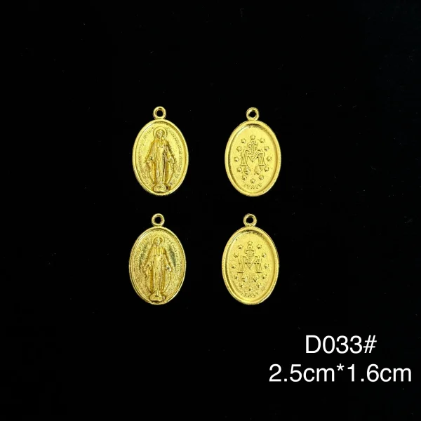 Wholesale Zinc Alloy Rhinestone Pendant Catholic Rosary DIY Jewelry Accessories