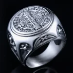 Wholesale Stainless Steel Orthodox Cross Signet Ring Vintage Religious Jewelry Unisex - Image 6