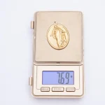 Wholesale Stainless Steel Catholic Religious Figure Gold Plated Pendant DIY Jewelry Accessories - Image 3