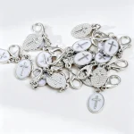 Wholesale Zinc Alloy Geometric Cross Pendant Charm DIY Jewelry Accessories Necklace Bracelet Earring Findings - Image 3
