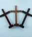 Wooden Cross Ornament Home Desktop Office Decoration Easter Wood Craft Wholesale