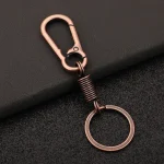 Wholesale Zinc Alloy Carabiner Keychain Spring Clip Key Holder Durable Waist Hanging Gift for Men Women - Image 6