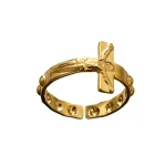 Wholesale Stainless Steel Cross Ring Religious Crucifix Ring Unisex Men Women Fashion Jewelry Gift - Image 5