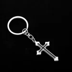 Wholesale Zinc Alloy Cross Keychain Religious Gift Fashion Accessory - Image 4