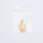 Wholesale Stainless Steel Religious Figure Oval Pendant Charm DIY Jewelry Accessories Unisex Vintage - Image 4