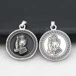 Wholesale Zinc Alloy Enamel Religious Keychain Necklace Retro Keychain Accessories - Image 5