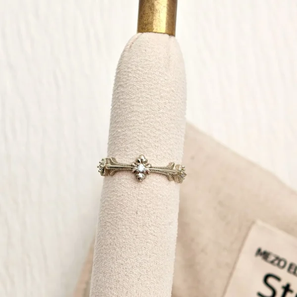 Wholesale Copper Gold Plated Cross Iris Ring Vintage Punk Fashion Jewelry Women Men Unisex Adjustable Finger Rings