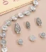 Wholesale Vintage Zinc Alloy Oval Round Flat Spacer Beads with Hole DIY Bracelet Jewelry Making Accessories