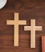 Wooden Cross Wall Hanging Home Decor Rustic Church Gift Vintage Ornament Wholesale