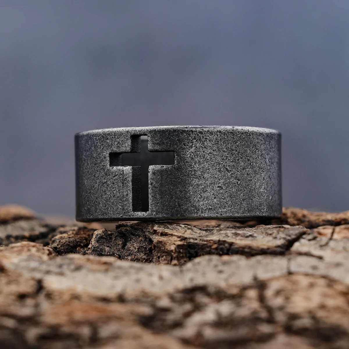 Wholesale Stainless Steel Skull Ring Men Punk Gothic Vintage Jewelry Unisex - Image 2