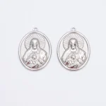 Wholesale Stainless Steel Religious Figure Pendant Necklace DIY Jewelry Accessories Unisex Vintage - Image 6