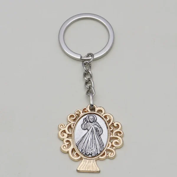 Wholesale Zinc Alloy Religious Pendant Necklace Keychain Charm DIY Jewelry Accessories