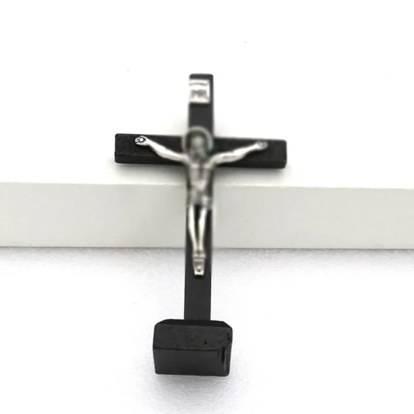 Wholesale Wooden Cross Jesus Ornament Vintage Religious DIY Craft Home Decoration