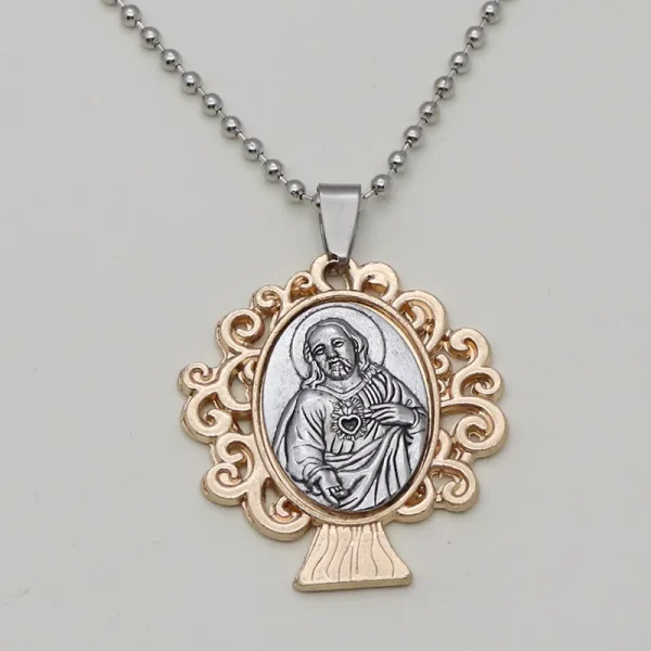 Wholesale Zinc Alloy Religious Pendant Necklace Keychain Charm DIY Jewelry Accessories
