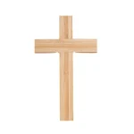 Wooden Cross Wall Hanging Home Decor Rustic Church Gift Vintage Ornament Wholesale - Image 3